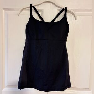 Lululemon Women’s Tank Top Shelf Bra Cross Back Sz 6